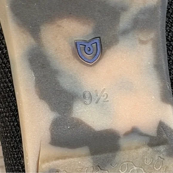 Rothy’s Almond Demi Mule Black Knit Women’s Size 9.5 - Picture 8 of 10